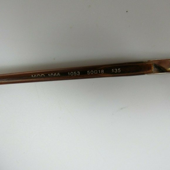 Versace Mod 1066 1053 Eye Glasses W/ Case - Picture 3 of 6